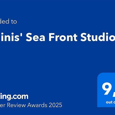 Galinis' Sea Front Studios Nea Kallikrateia Extérieur photo